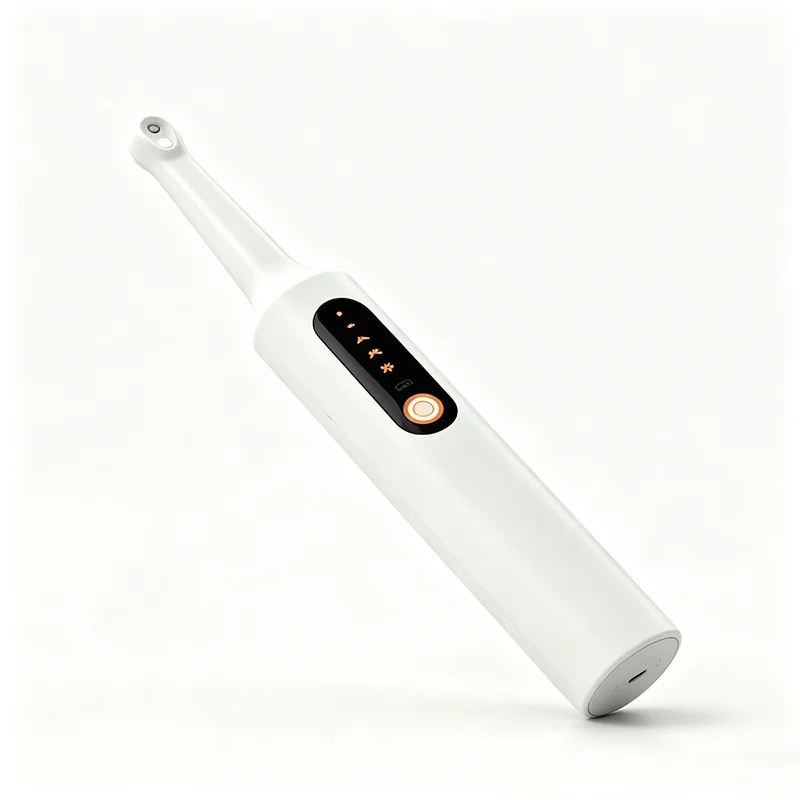 45-degree side view of the Electric Tooth Polisher.
