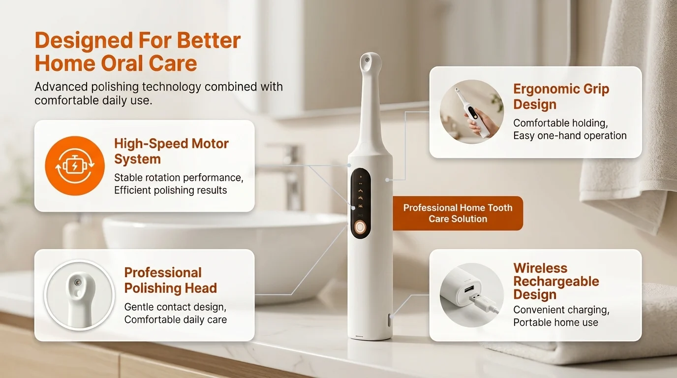 Electric Tooth Polisher — Core Features