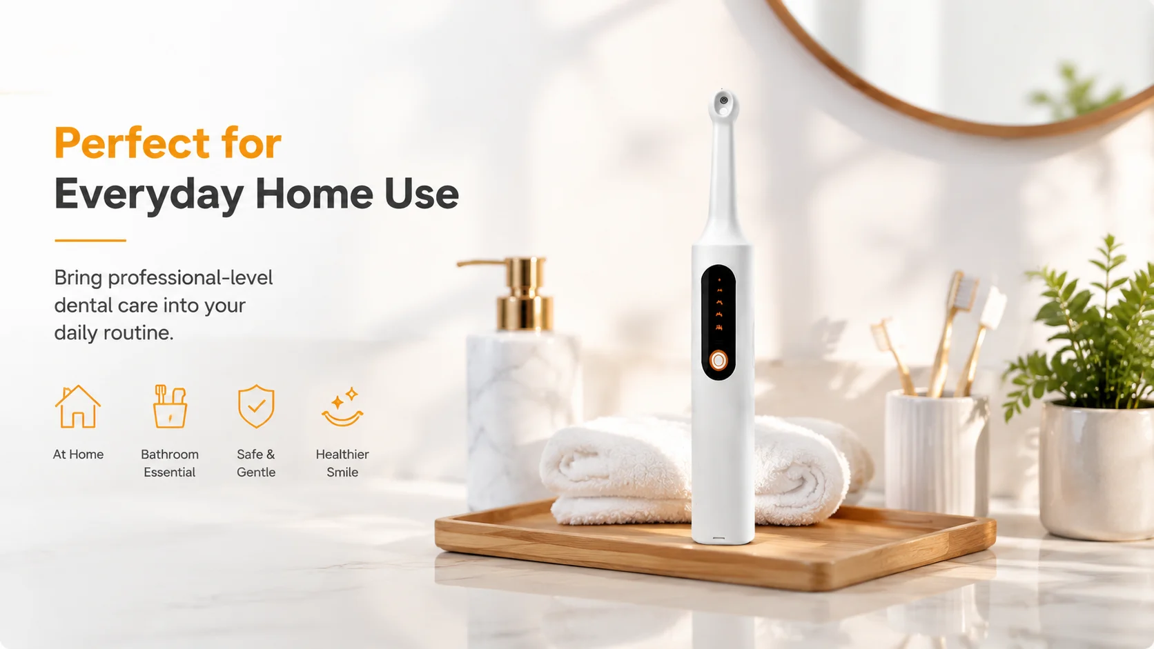 Electric Tooth Polisher for everyday home oral care