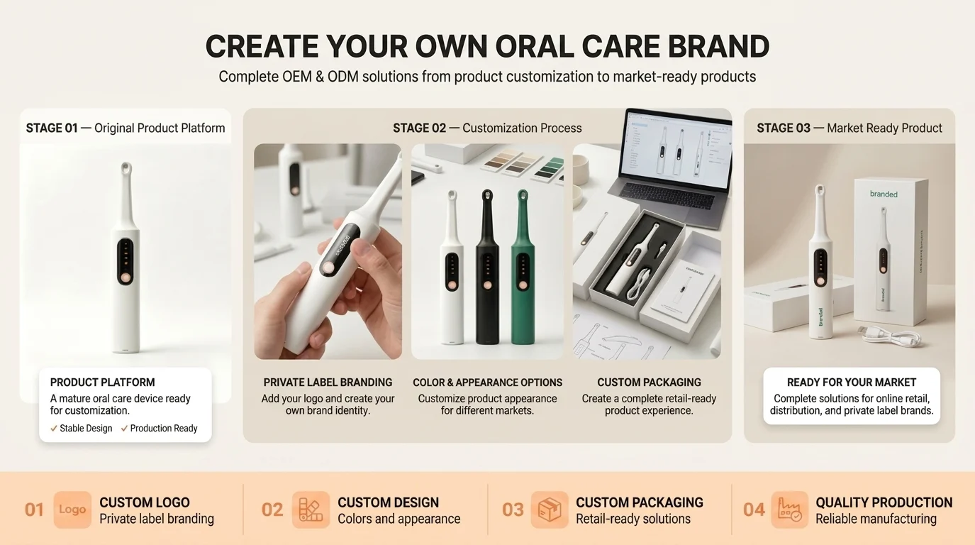 Electric Tooth Polisher — OEM Customization