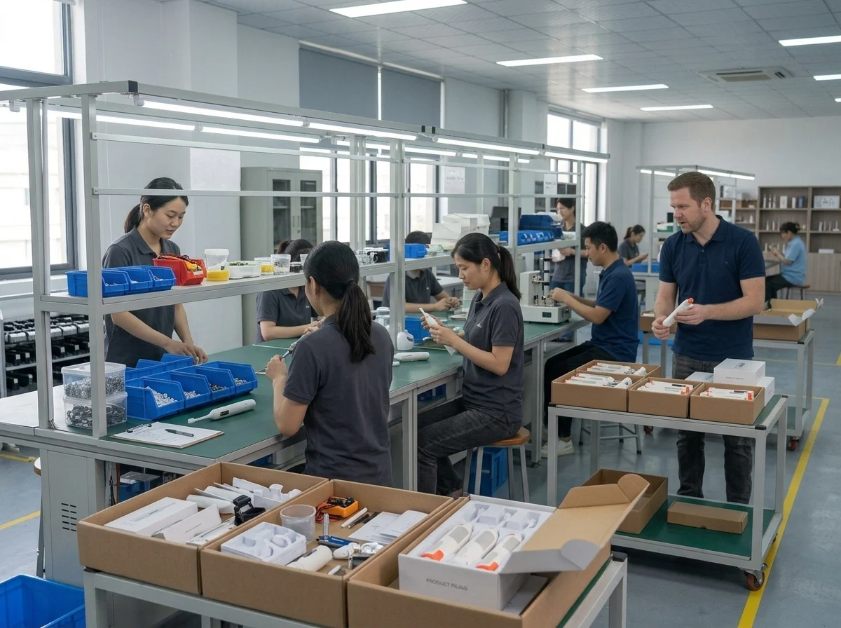 QIHAO factory floor overview