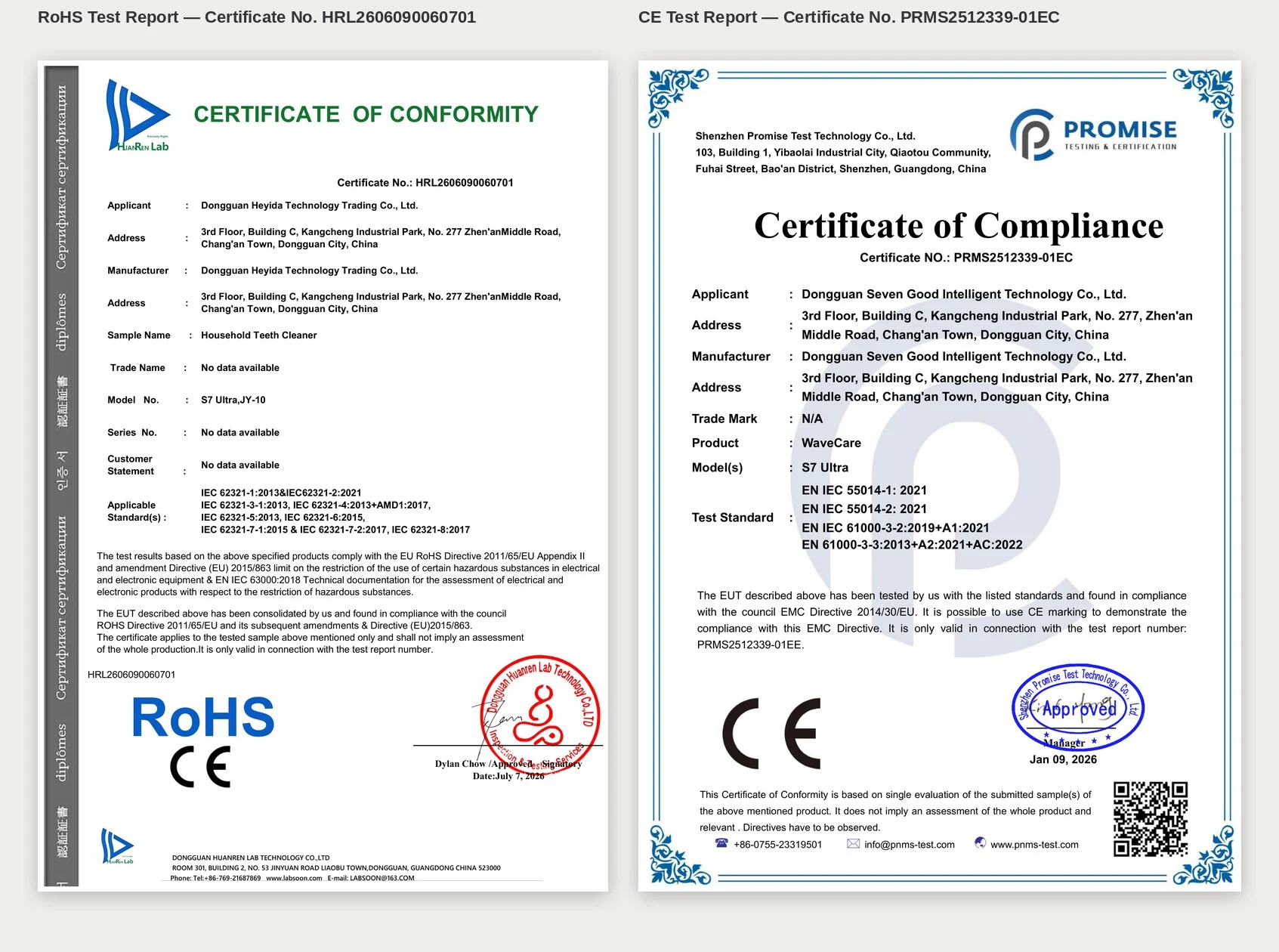 1. Certificate